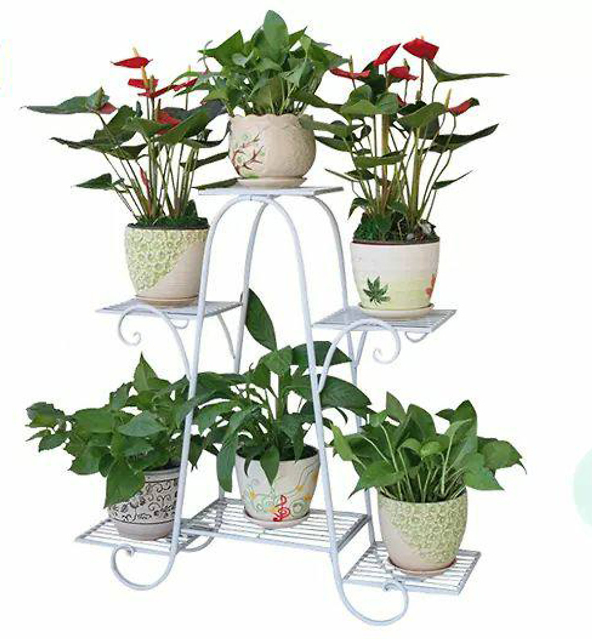 KỆ ĐỂ CHẬU HOA CÂY CẢNH 6 TẦNG SIÊU ĐẸP