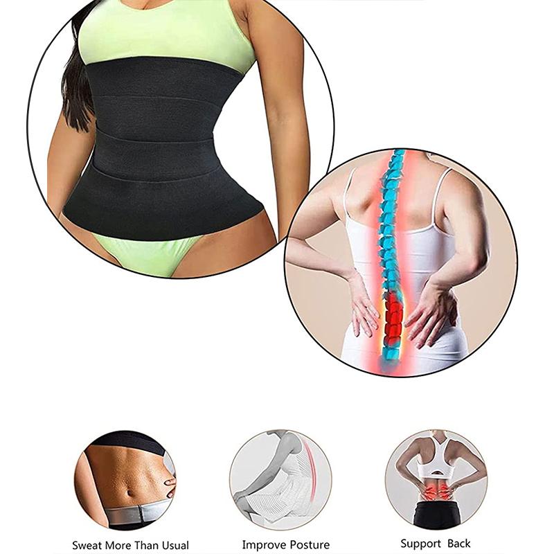 Sau Sinh Viền Mỏng Cho Phụ Nữ Dây Kéo Tập Lưng Bụng Tummy Tập Shaperwear Băng Quấn Tông Đơ Cắt Dây Mỏng Cho Phụ Nữ Dây Kéo Tập Lưng Bụng Tummy