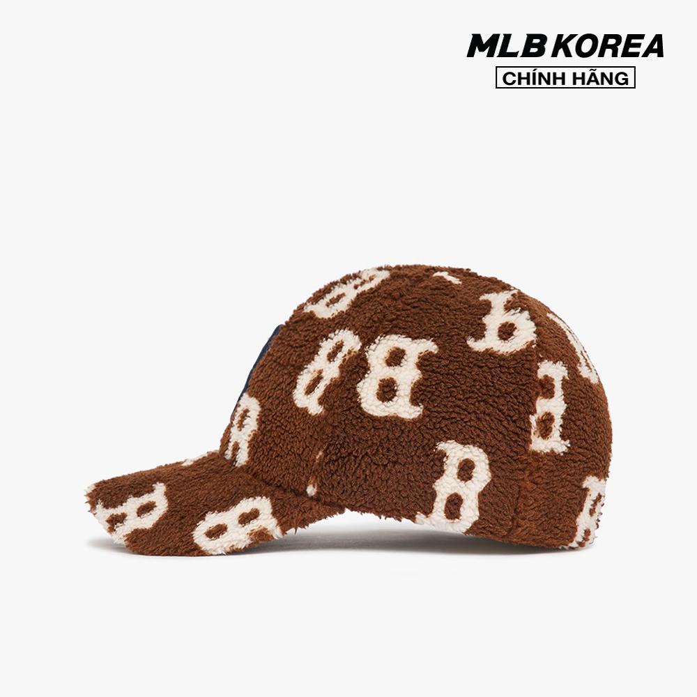 MLB - Nón bóng chày unisex Classic Monogram Fleece Unstructured 3ACPMF126-43BRD