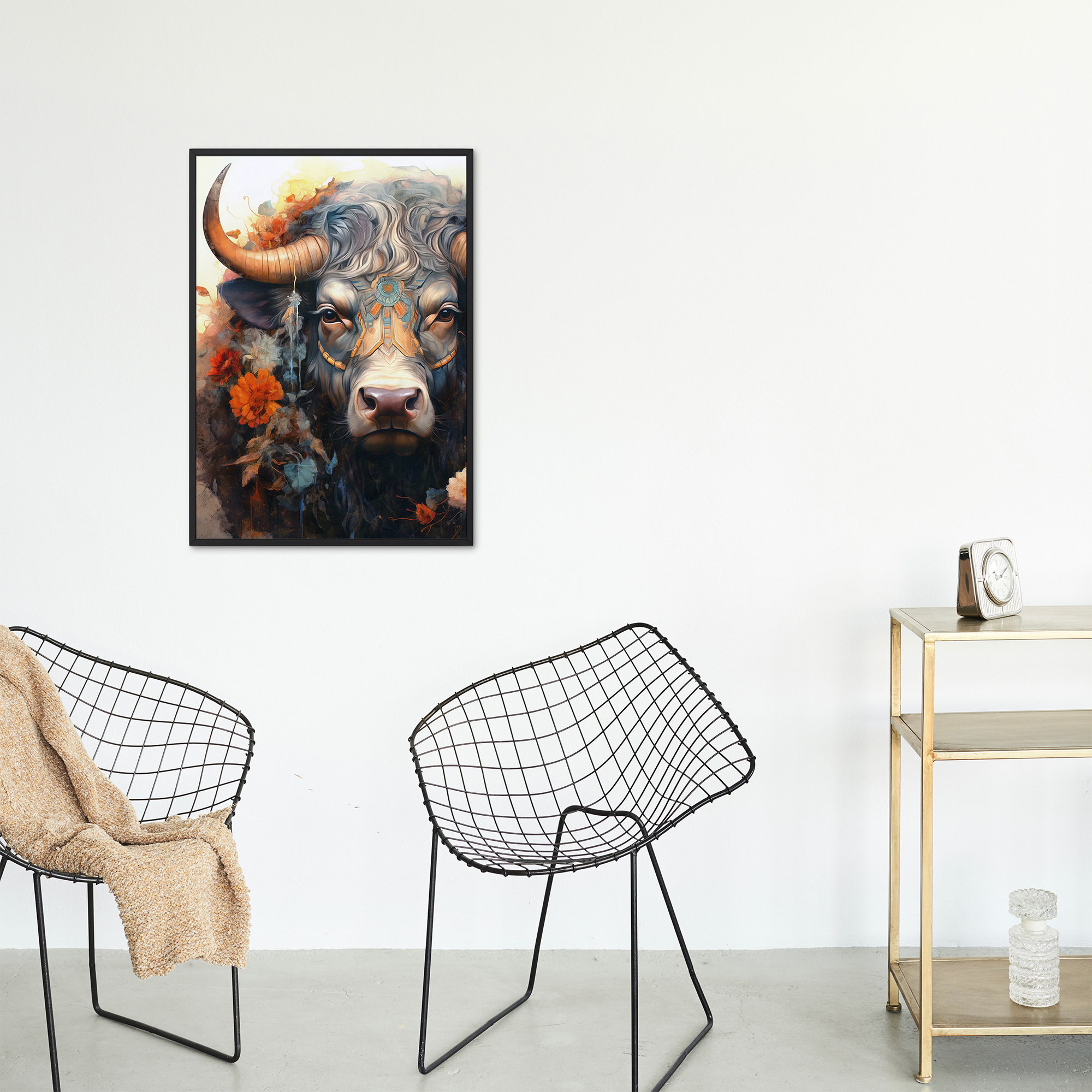 Quà tặng cho tâm | Tuổi Sửu | Tranh canvas nghệ thuật