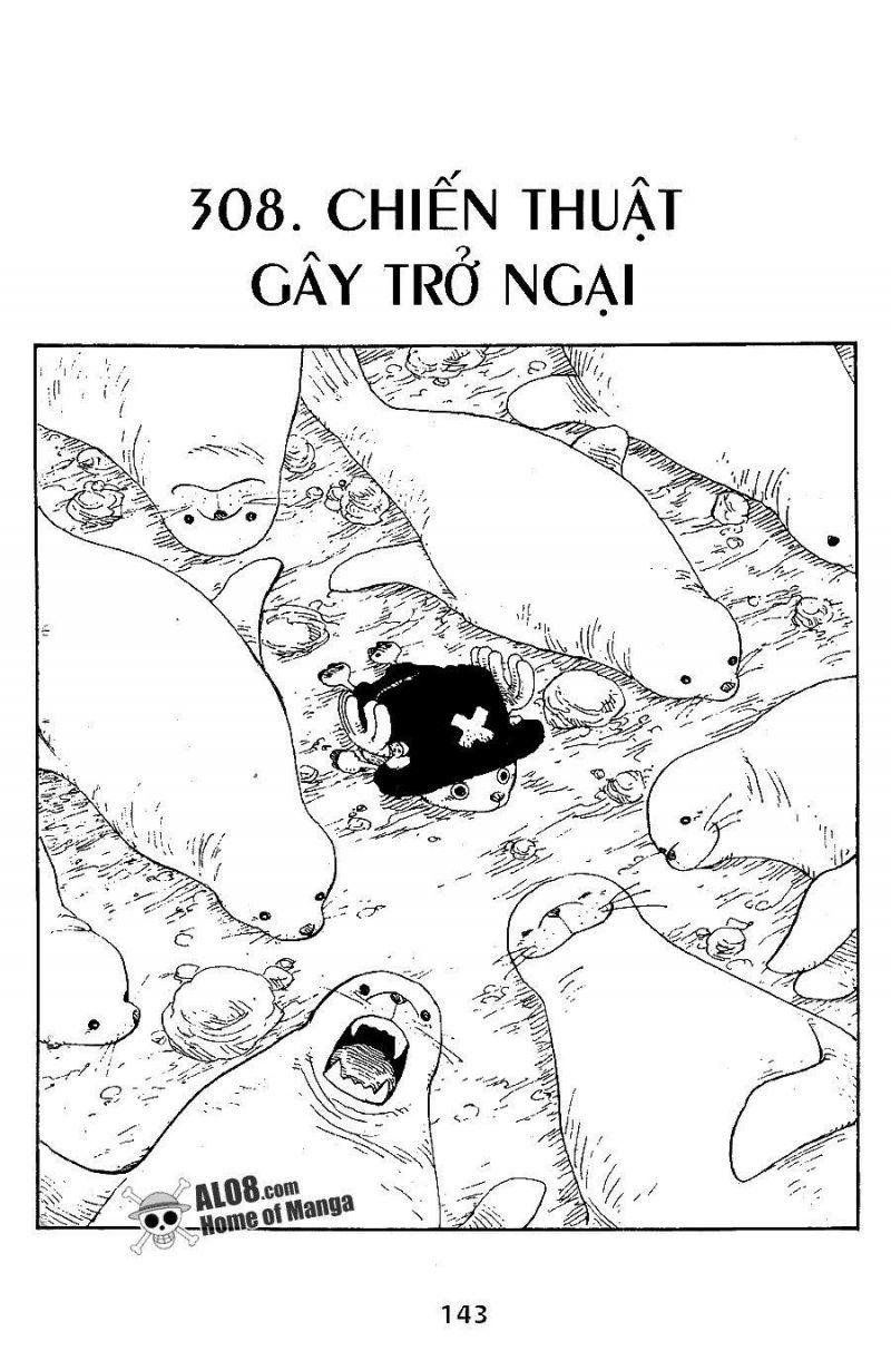 đảo hải tặc - one piece chapter 308 1