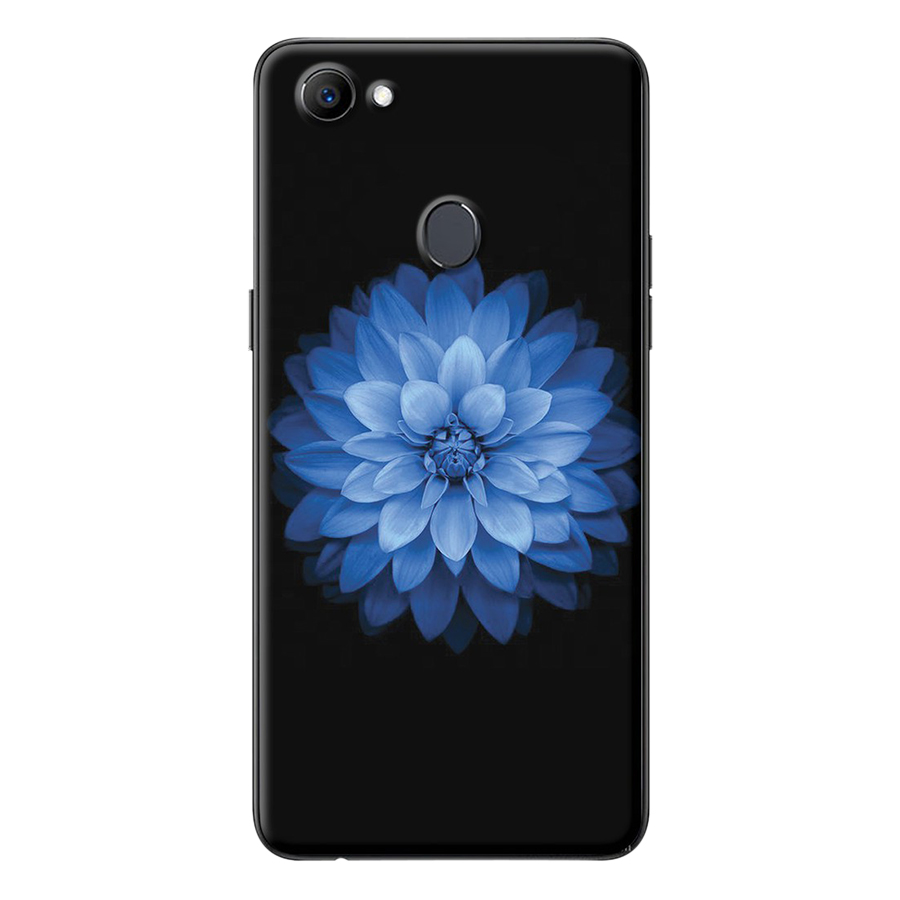 Ốp Lưng Dành Cho Oppo F7 - Hoa Xanh