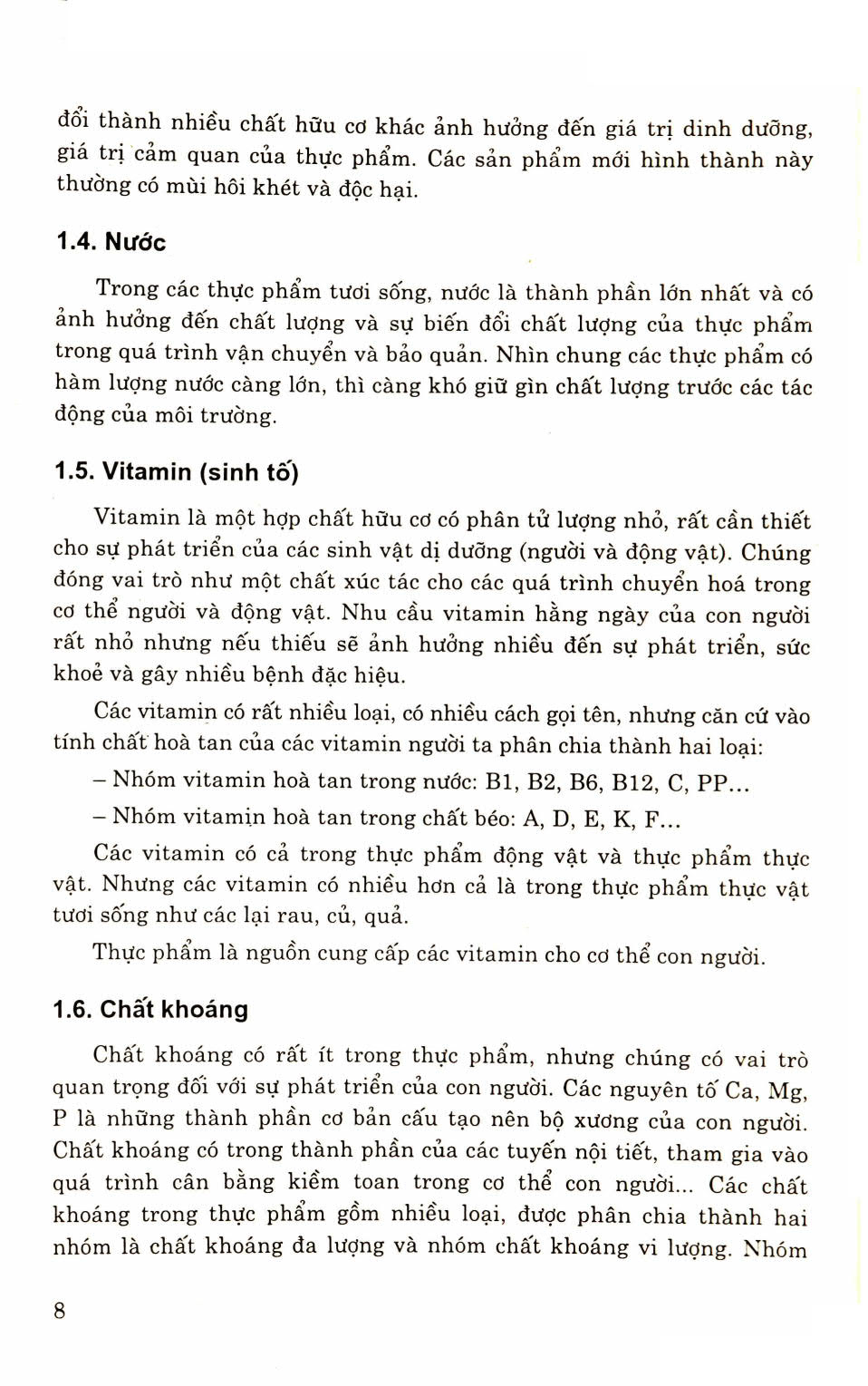 Giáo trình thương phẩm hàng thực phẩm