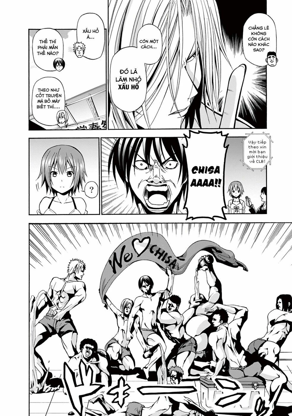cô gái thích lặn - grand blue chapter 7 33