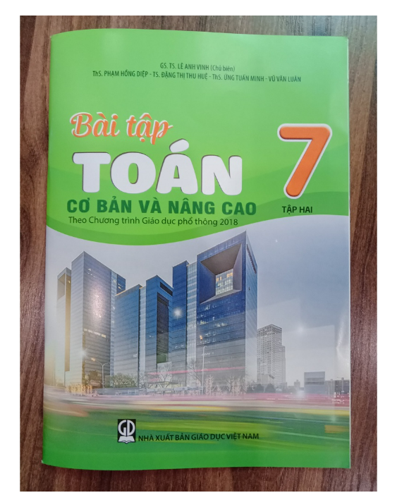 Sách - Bài tập Toán 7 - Tập 2 cơ bản và nâng cao
