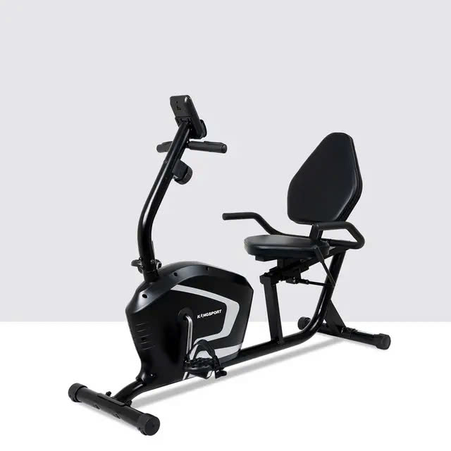 Xe đạp tập KINGSPORT E-11 đồng hồ điện tử thô.ng m.in.h, kháng lực từ tính với 8 cấp độ