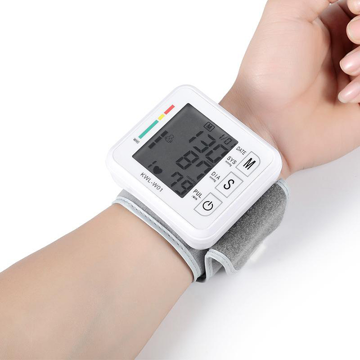 Máy đo huyết áp cổ tay, máy đo điện tử tự động, thông minh, tiện ích