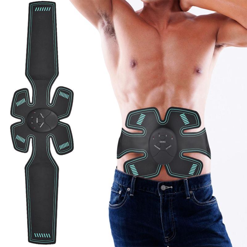 Fitness Equipment ABSWaist Abdominal Muscle Stimulator Electric Gym Equipment Body Slimming Massager EMS Muscle Trainer Machine