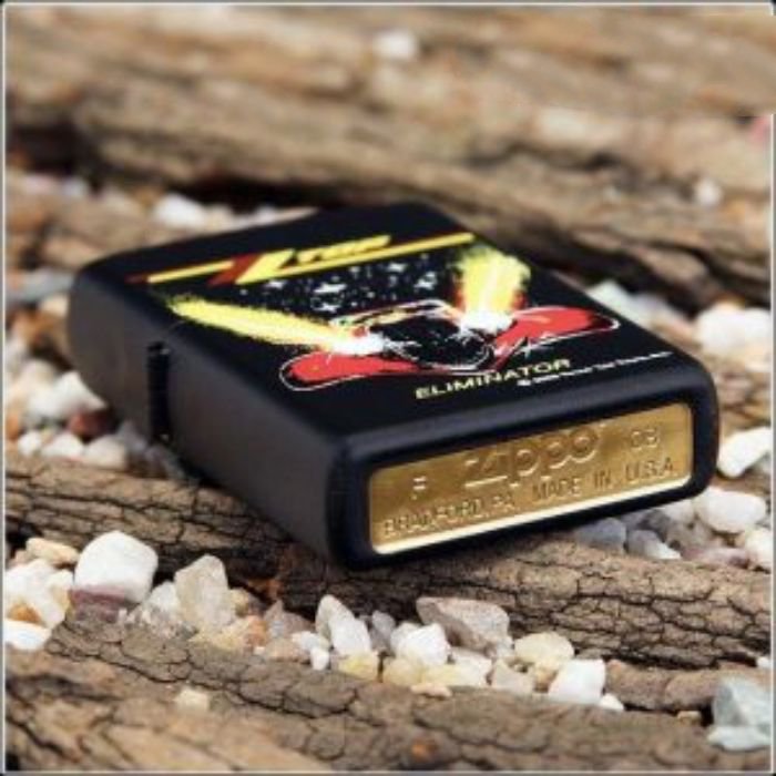 Bật Lửa Zippo Zz Top Eliminator Black Matte Chính Hãng Usa