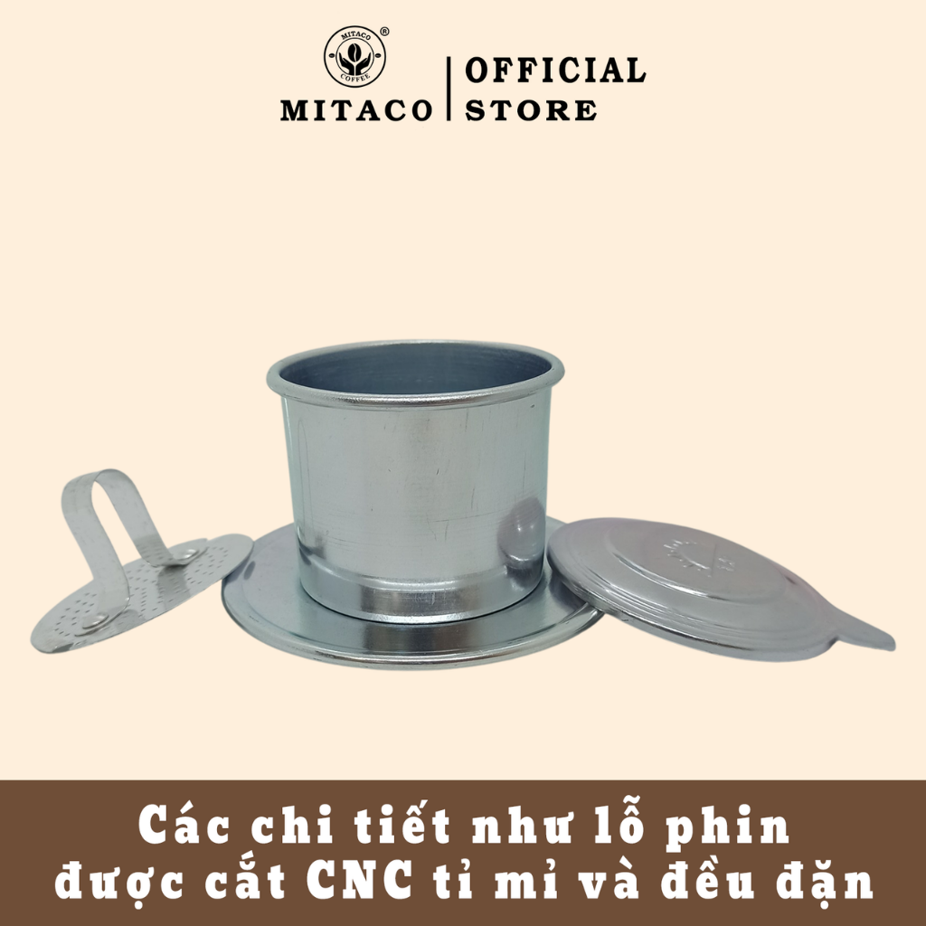 Phin Cà Phê Nhôm Cao Cấp MITACO COFFEE