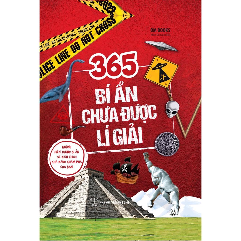 Sách: 365 Bí ẩn Chưa Được Lí Giải - TSTN