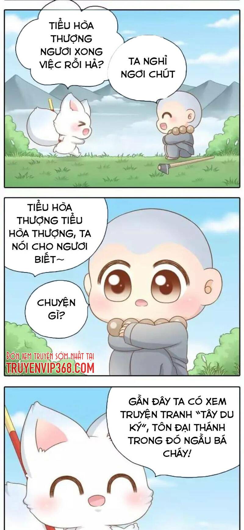 tiểu hoà thượng - chào mừng đến trấn yêu quái chapter 37 3