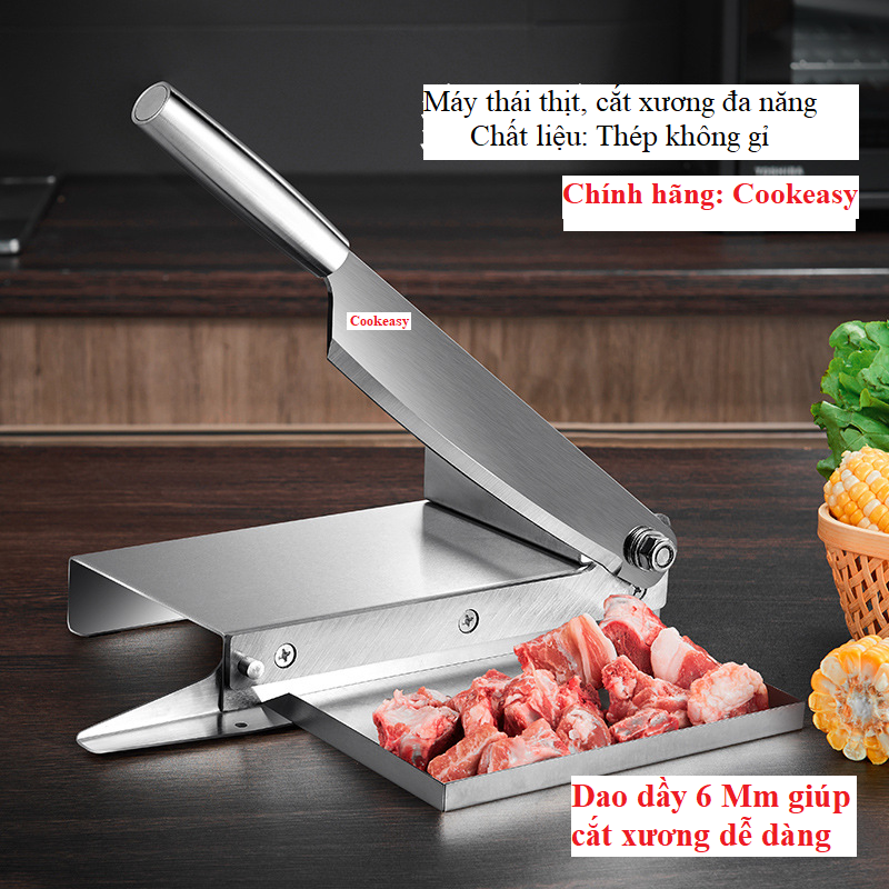 Máy chặt thịt gà, thịt vịt Chính Hãng đa năng: chặt xương, thái thịt đông lạnh tốt nhất hiện nay Bản đặc biệt CE800