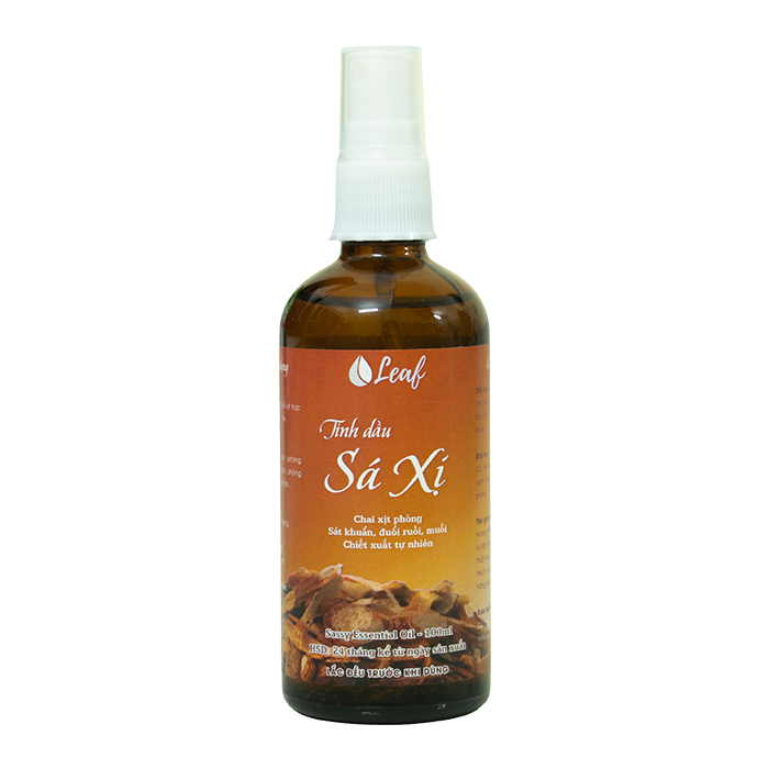 Xịt khử mùi hôi Tinh dầu xá xị 100ml