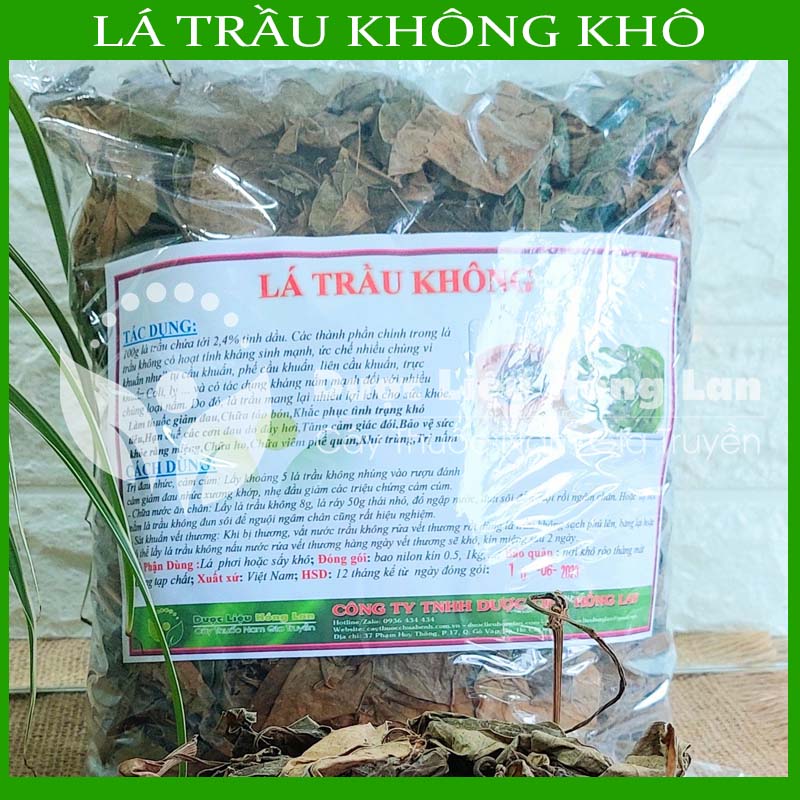 1Kg Lá Trầu Không khô sạch loại 1