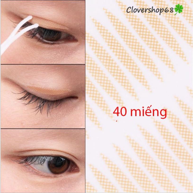 Vỉ 40 miếng dán mí vân lưới
