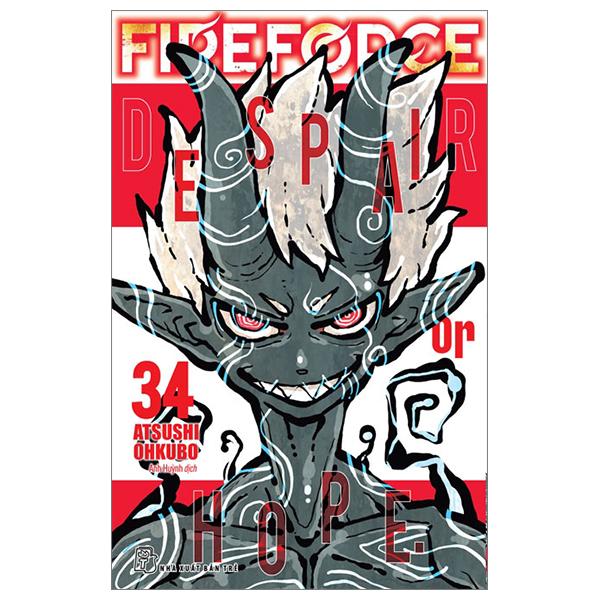 Fire Force - Tập 34 - Tặng Kèm Bookmark Giấy Hình Nhân Vật + Card Nhựa