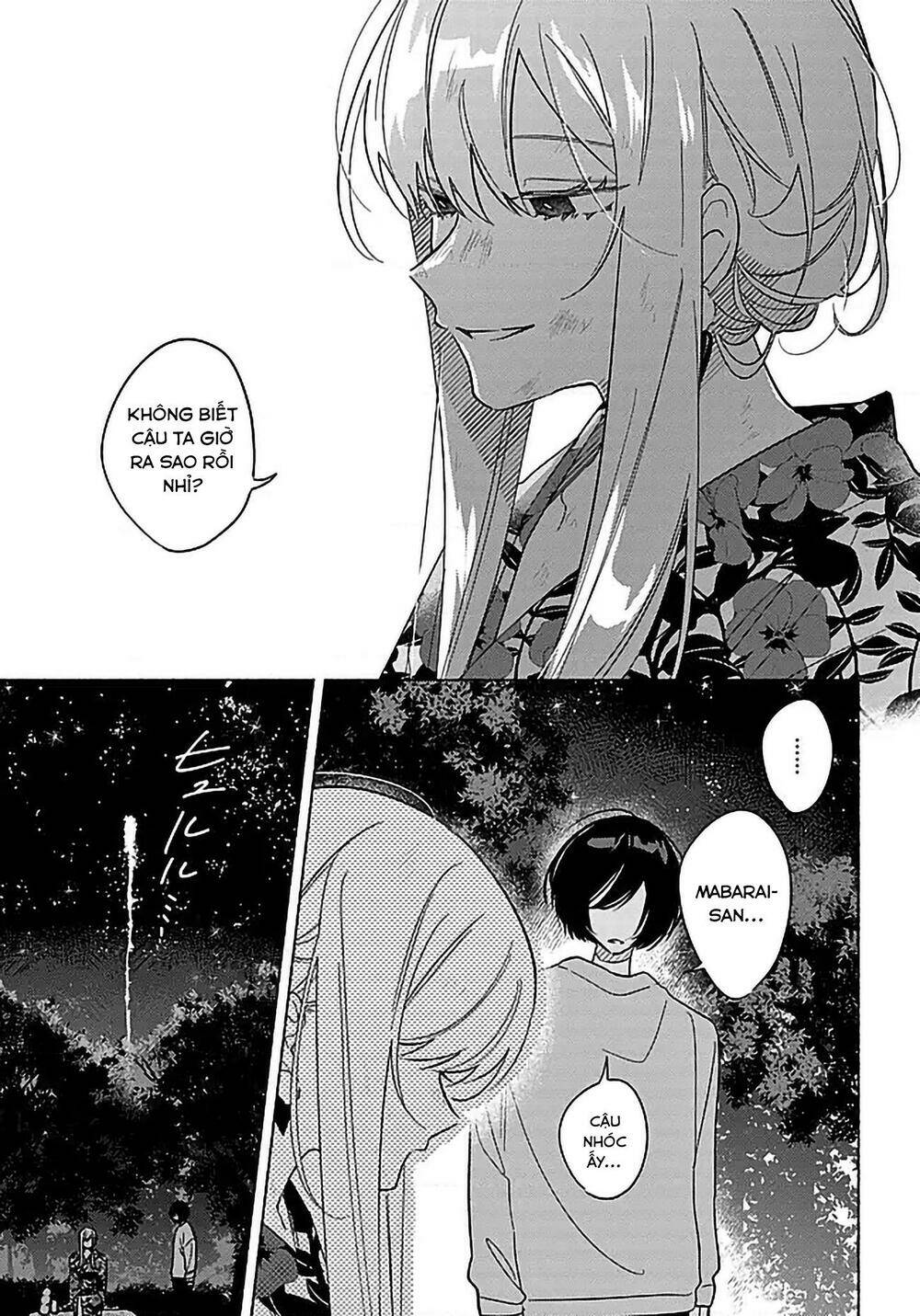 mabarai-san cố gắng săn tôi! chapter 16 12