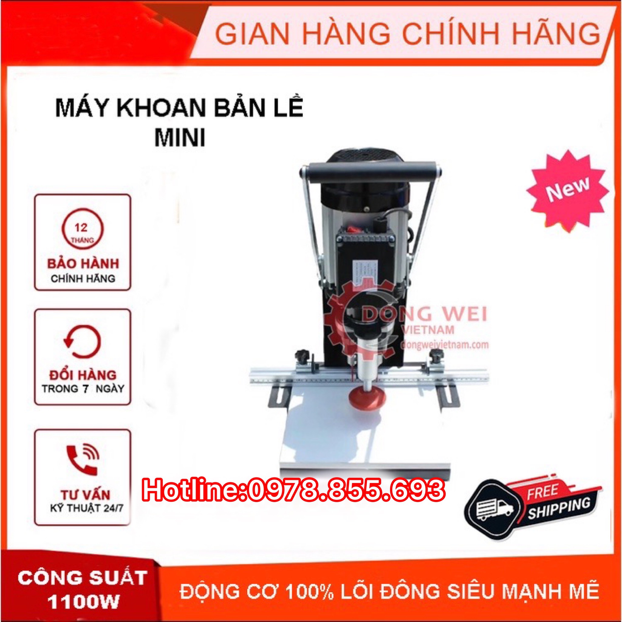 Máy khoan bản lề để bàn
