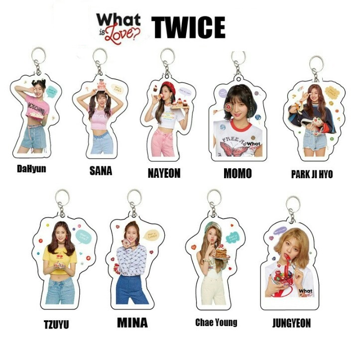 Móc khóa Twice móc khóa Chae Young Twice Idol