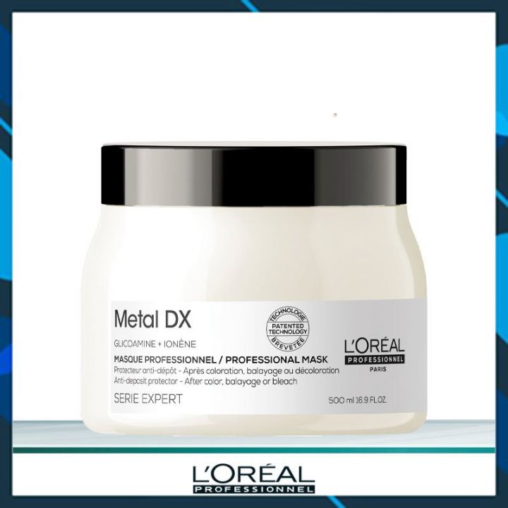 DẦU HẤP Ủ TÓC L'OREAL PRO METAL DX MASK SIÊU MỀM MƯỢT THẢI ĐỘC KIM LOẠI