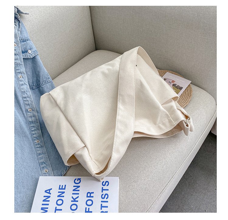 Túi Đeo Chéo Unisex Vải Canvas Phong Cách Hàn Quốc HARAS - HR301