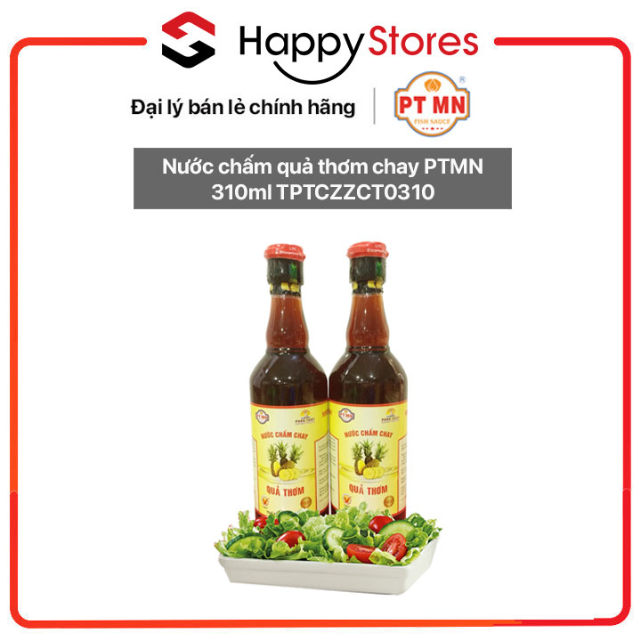 Nước mắm chay quả thơm 310ml TPTCZZCT0310 Phan Thiết Mũi Né - Hàng chính hãng