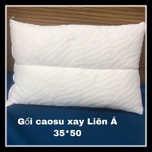 Gối Nằm Cao Su Xay Chống Đau Mỏi Vai, Gáy giúp lưu thông không khí giảm mệt mõi, tạo cảm giác thoáng mát