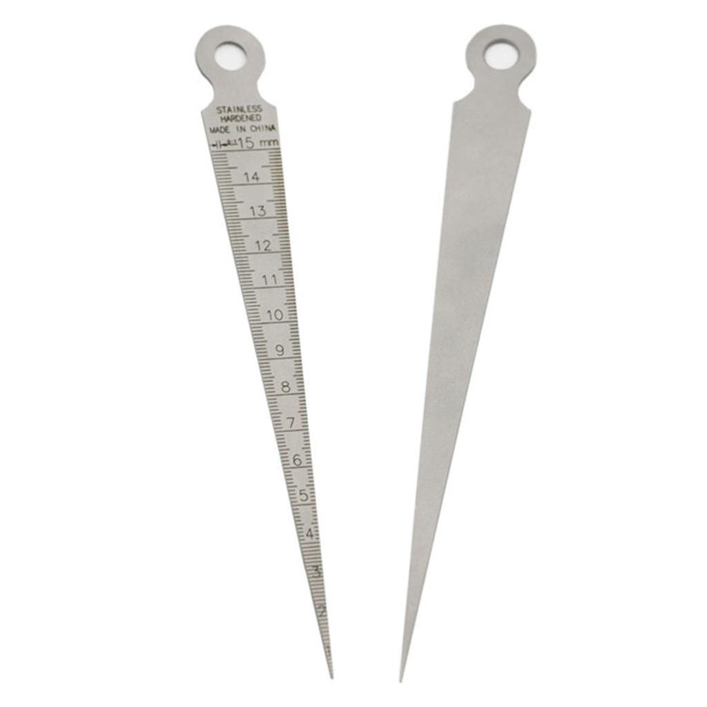 1.3mm Taper Welding Gauge Gage ruler Test Welder Thickness Hole Gap meaure