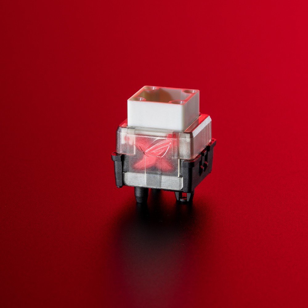 Bàn phím cơ Asus ROG Strix Scope RX PBT Blue/Red Switch - Hàng Chính Hãng