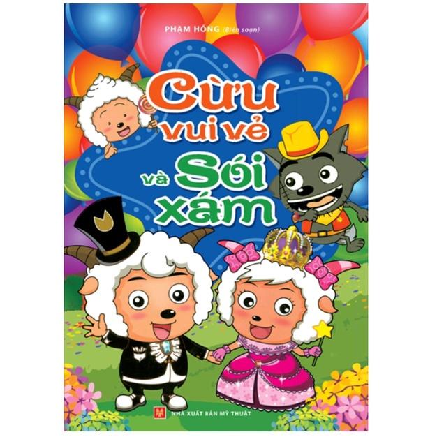 Sách - Cừu vui vẻ và Sói xám