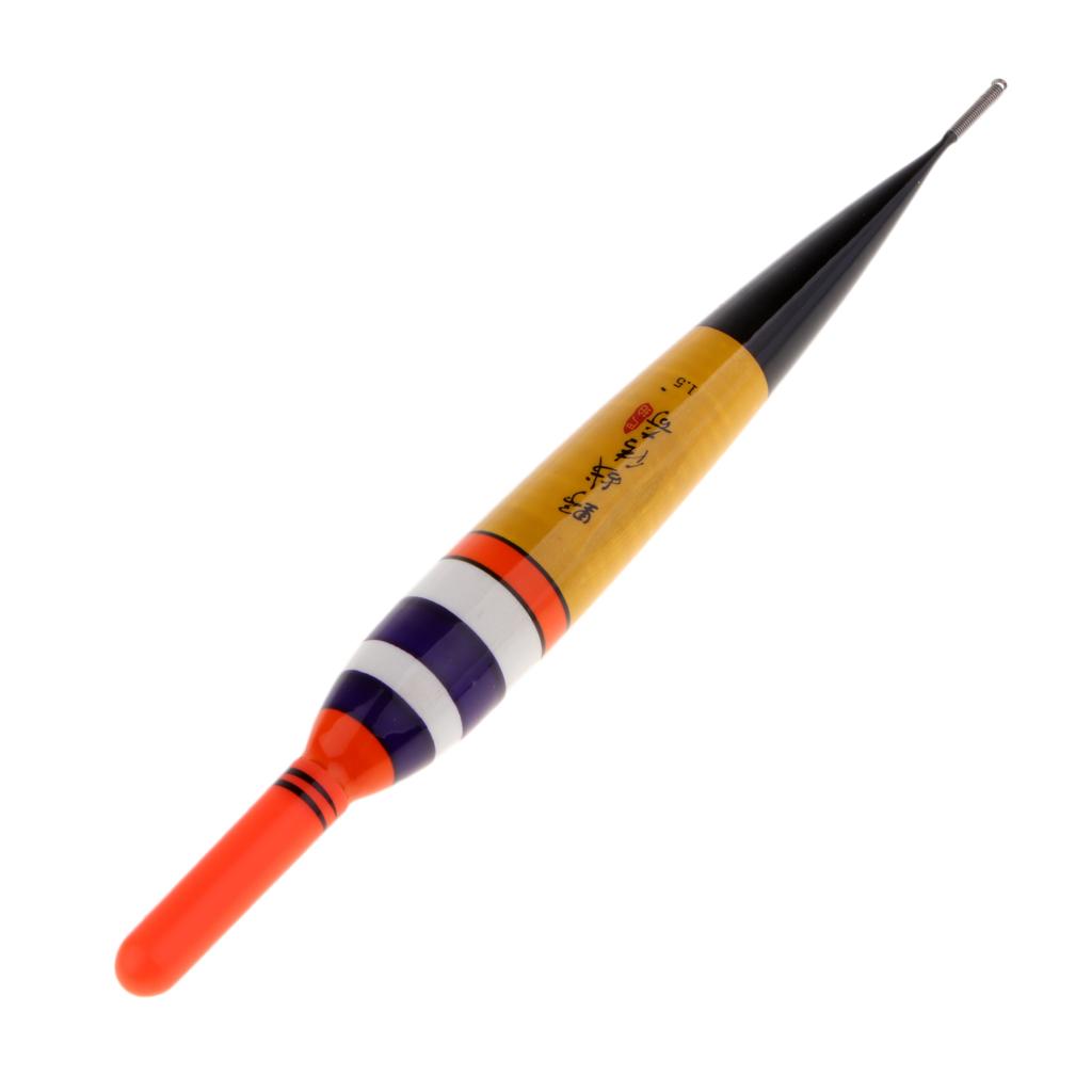 Fishing Floats Wood Professional LED Electronic Fishing Float Rock Saltwater Luminous Fishing Buoy Bobber Night Fishing Baits Red