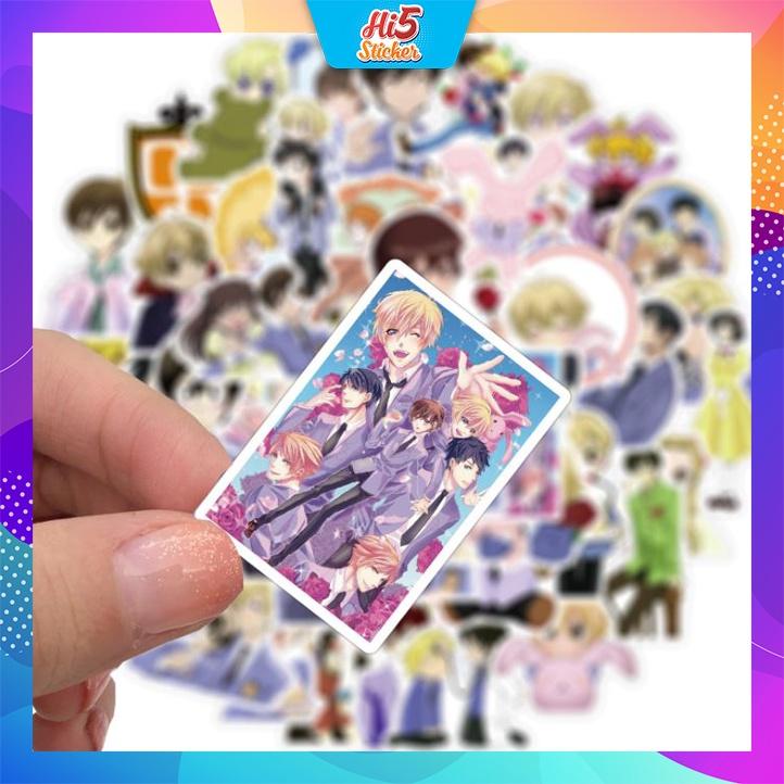 Sticker Hình Dán Trang Trí Manga Chuyện Trướng Ouran OuranHighSchoolHostClub ms#232