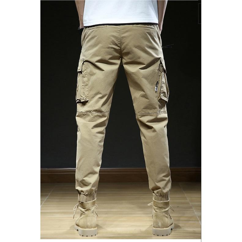 Jogger kaki lưng chun cao cấp co dãn 4 chiều nhập khẩu trực tiếp QC