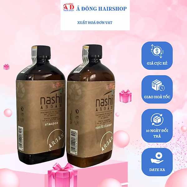 CẶP GỘI XẢ PHỤC HỒI NASHI ARGAN 500ML