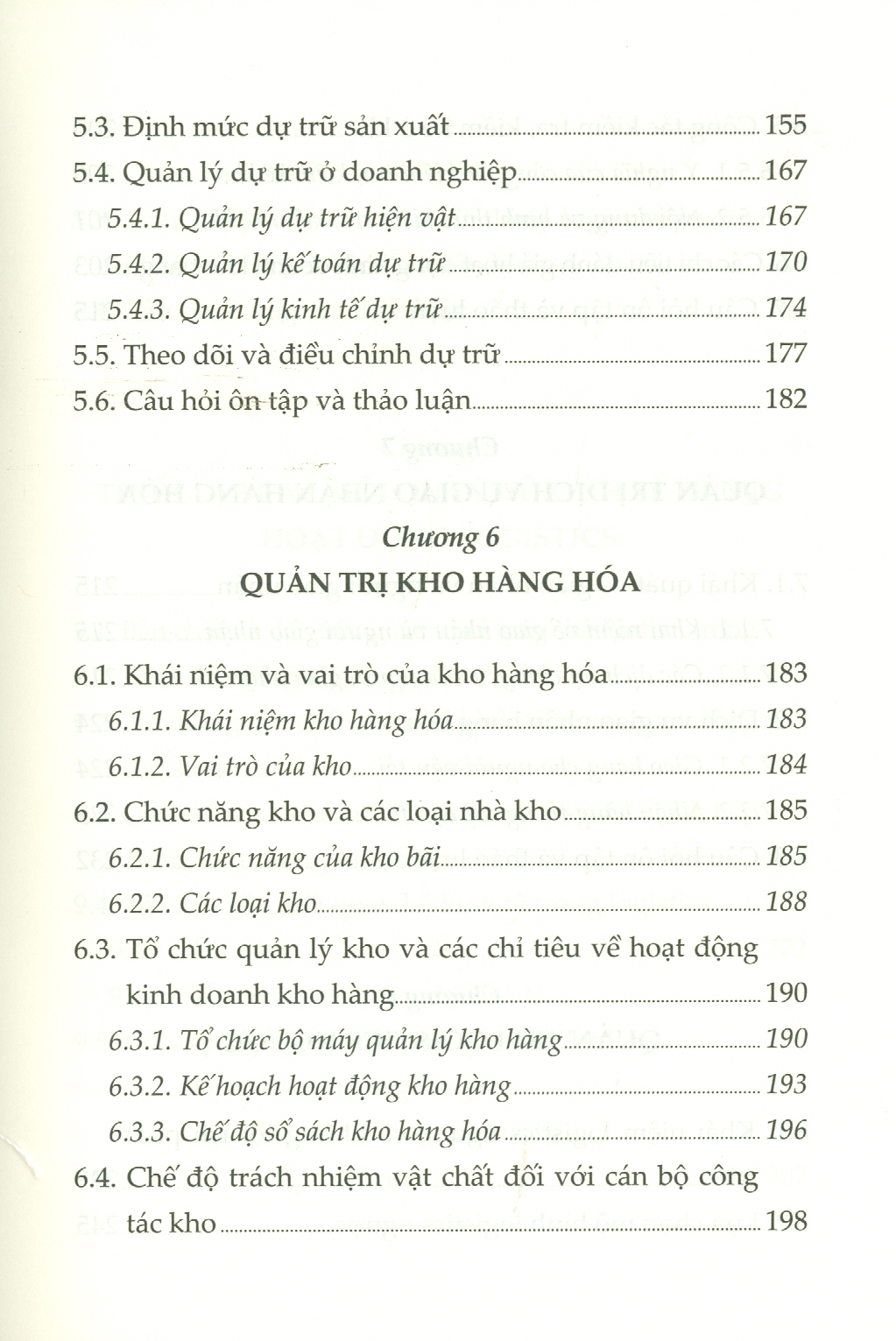 Giáo Trình Quản Trị Logistics (Dành cho ngành Kinh tế, Logistics và Quản trị Kinh doanh) (Tái bản lần thứ nhất)