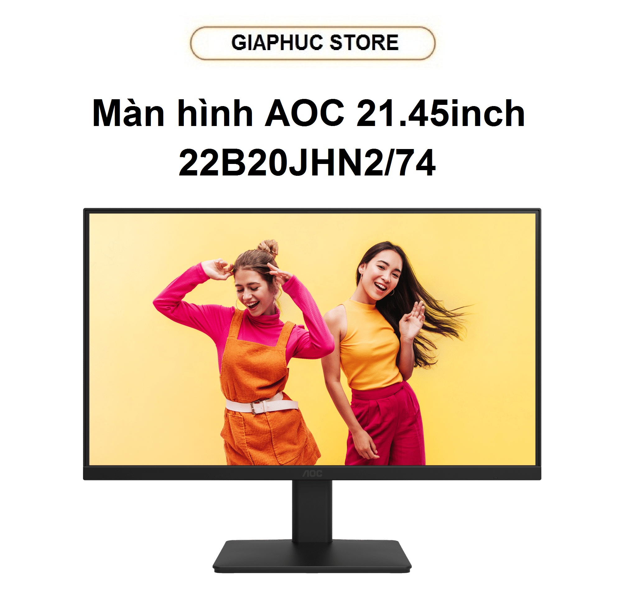 Màn hình AOC 22B20JH2 (21.45 inch/ Full HD/ 1ms/ 100HZ/ 250cd/m2/ IPS) - Hàng Chính Hãng