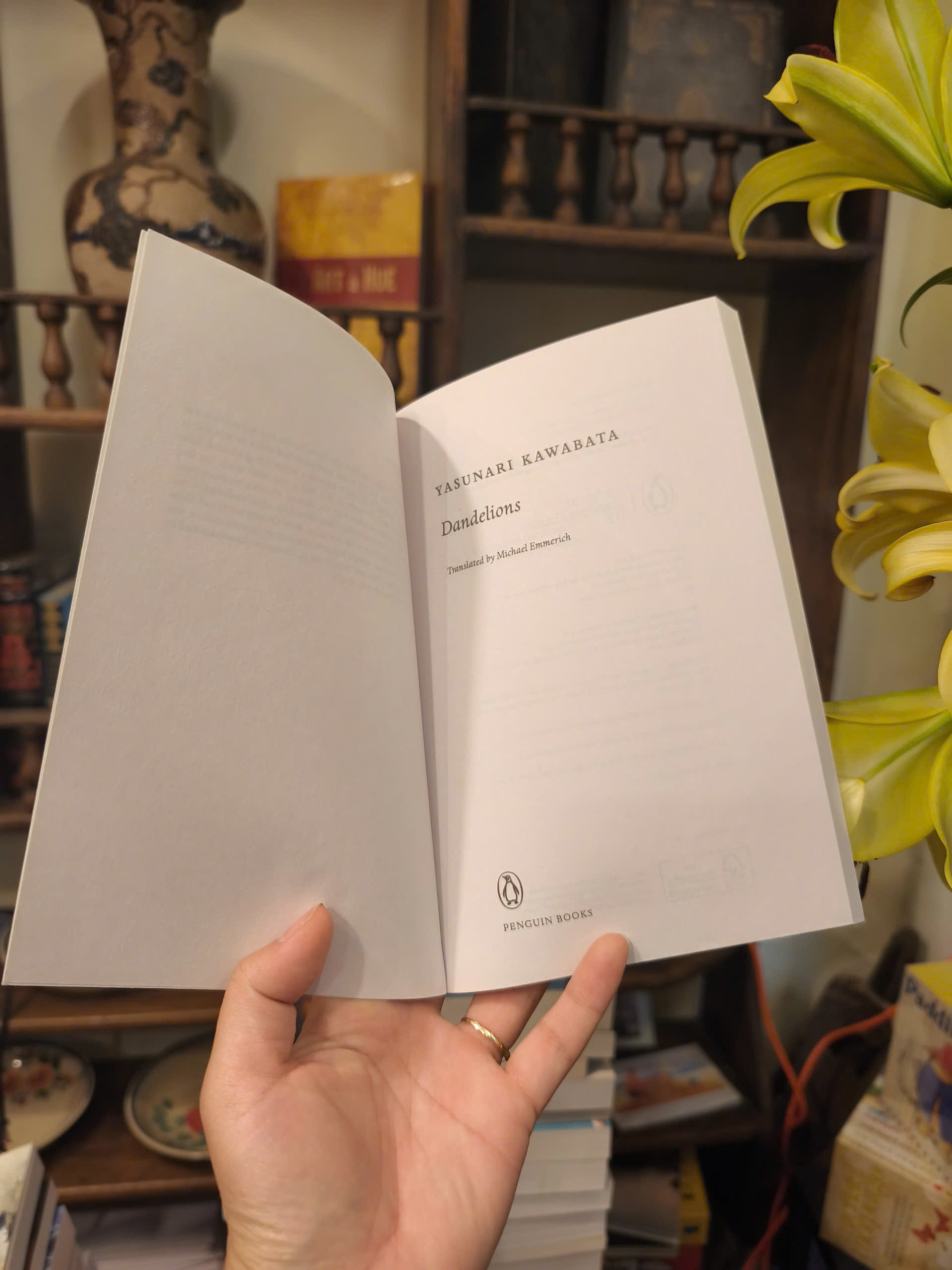 Sách - Dandelions by Yasunari Kawabata | Japanese Literature / Classics / Ngoại văn Nhập khẩu