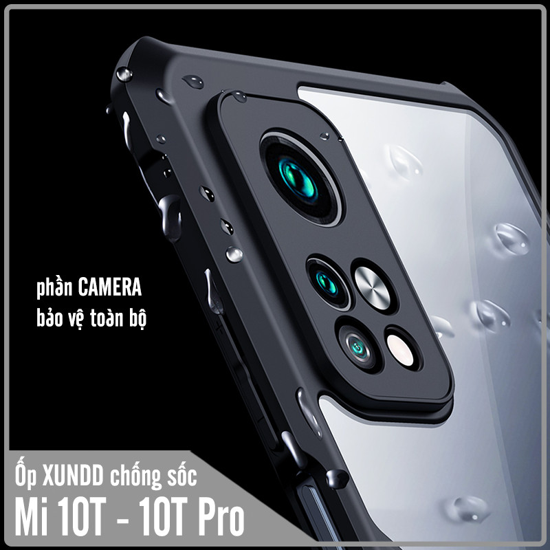 Ốp lưng cho Xiaomi Mi 10T Pro - Redmi K30S chống sốc trong viền nhựa dẻo XunDD - Hàng Nhập Khẩu