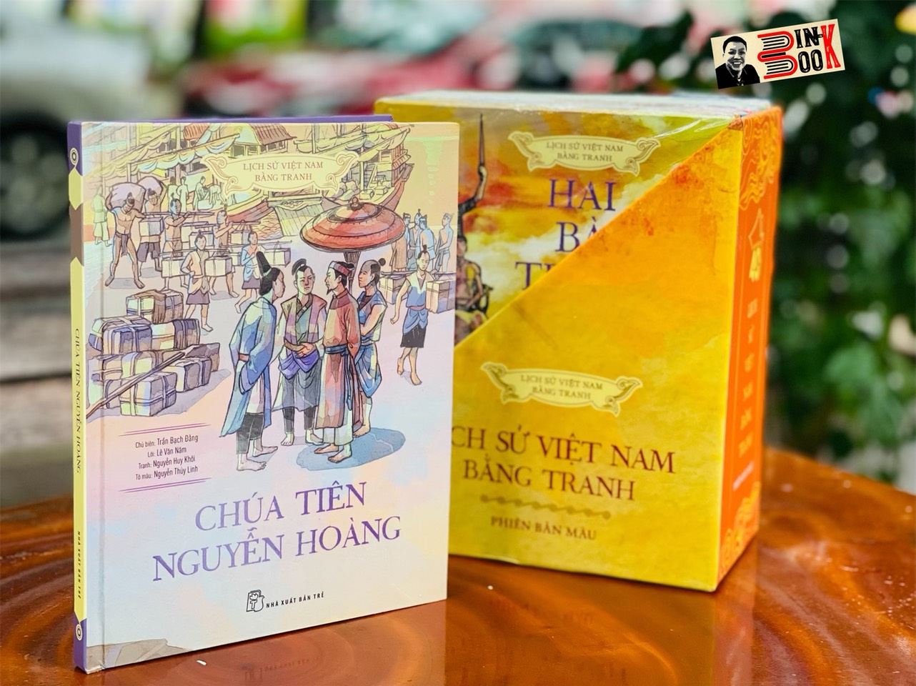 [CHÚA TIÊN NGUYỄN HOÀNG] - [Bộ LỊCH SỬ VIỆT NAM BẰNG TRANH] – Bìa cứng – in màu toàn bộ - NXB TRẺ