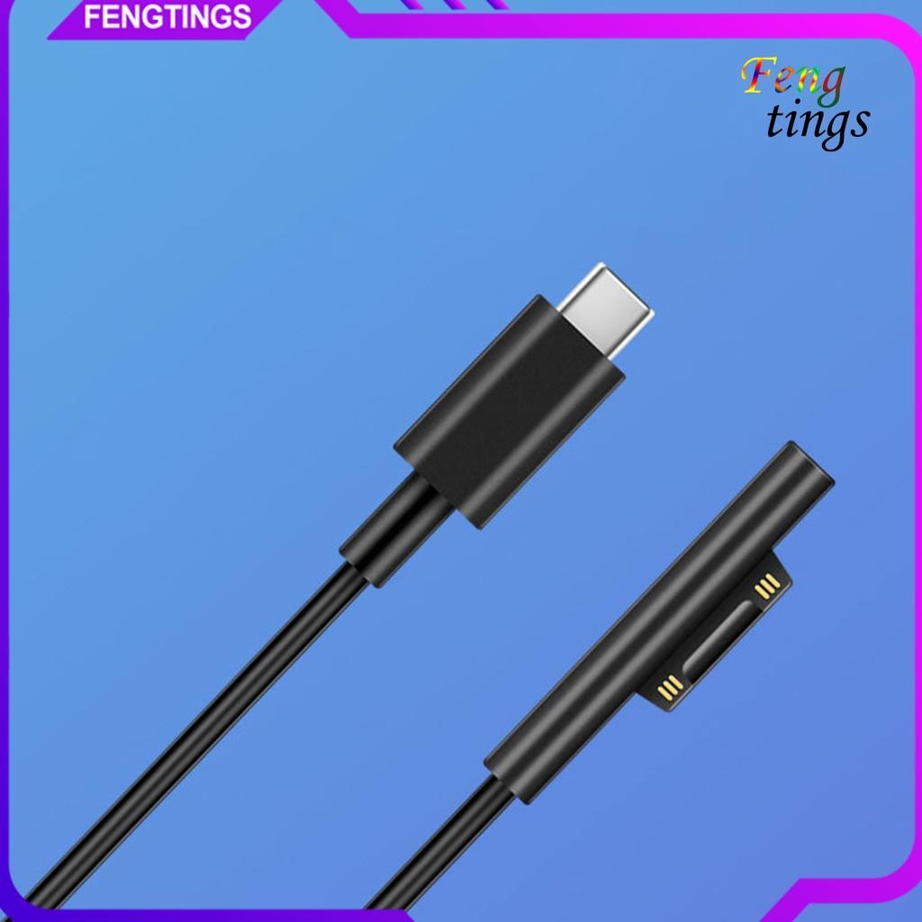 Dây cáp sạc 3A Type-c 1/1.5/1.8m cho laptop Surface Pro 3/4/5/6