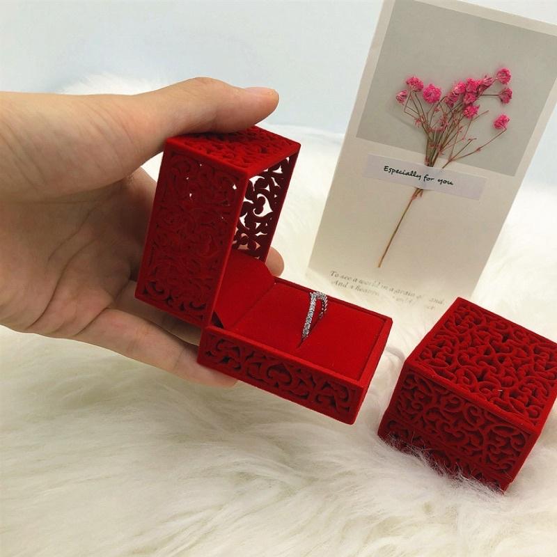 HỘP NHUNG ĐỰNG NHẪN CƯỚI