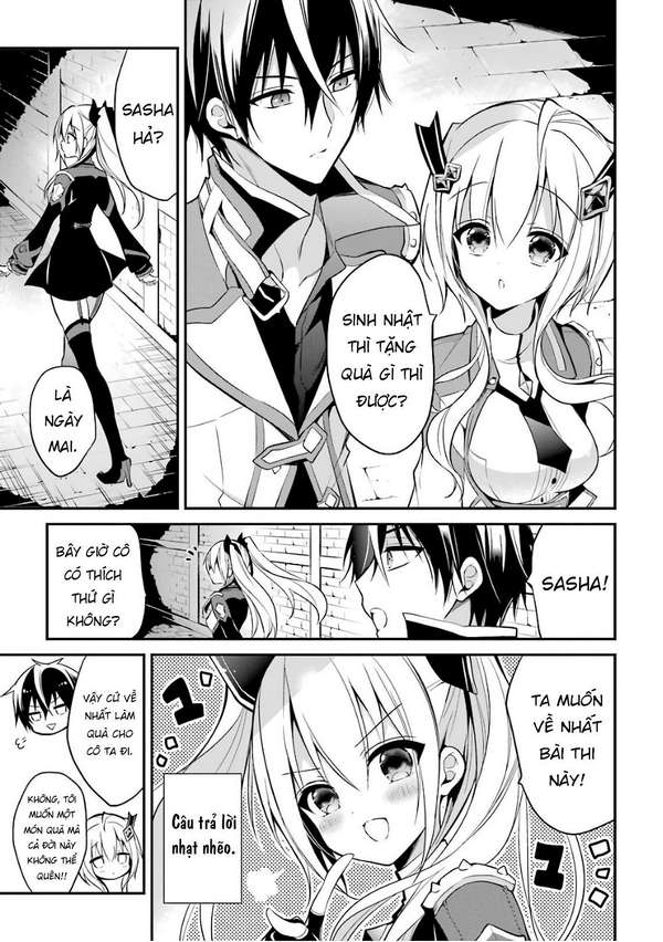 Học Viện Ma Vương - Maou Gakuin No Futekigousha: Shijou Saikyou No Maou No Shiso, Tensei Shite Shison-Tachi No Gakkou E Kayou Chapter 7 - Trang 32