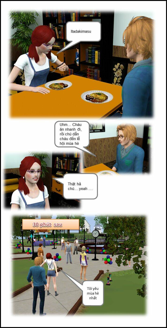 truyện sims: trở về thời đi học chapter 3 5