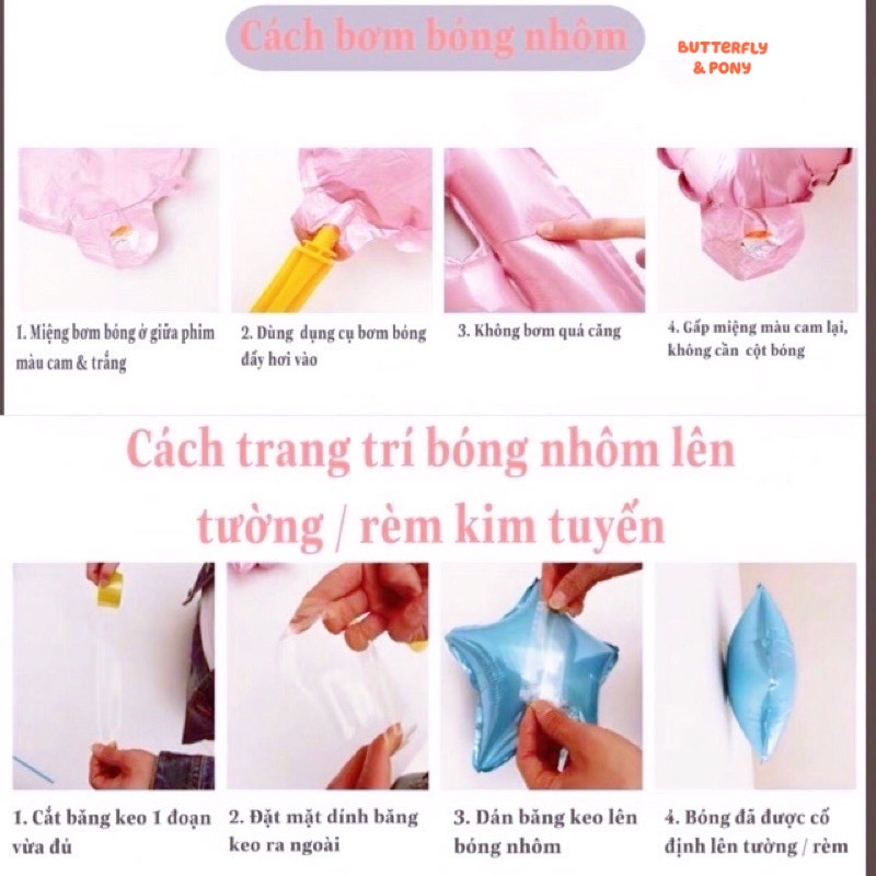 Set Bộ Trang Trí Sinh Nhật Hello Kitty Mèo Hồng Tím 2 Rèm,...Tặng Kèm Cây Bơm Bóng