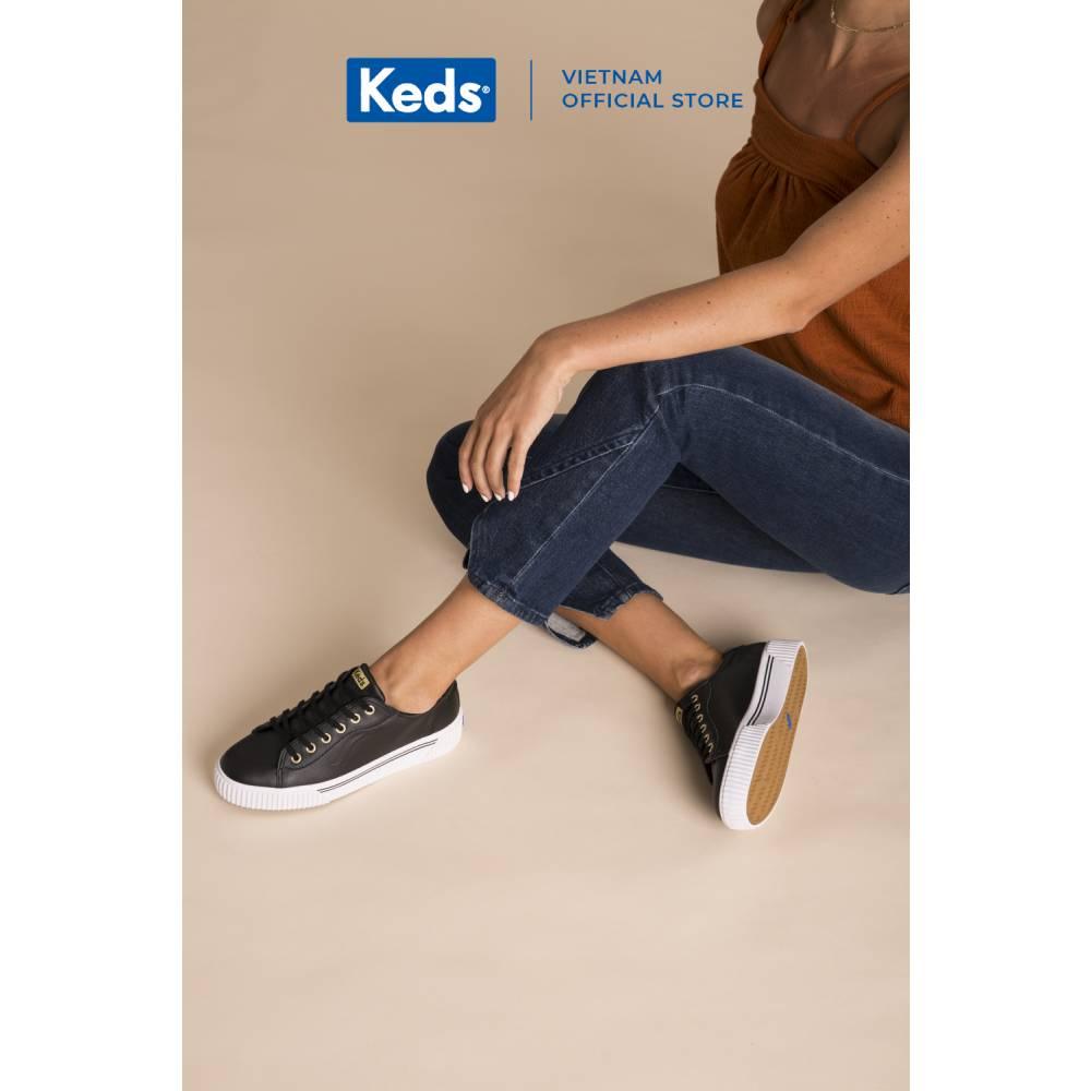 Giày Keds Nữ- Crew Kick Alto Leather- KD064947WH