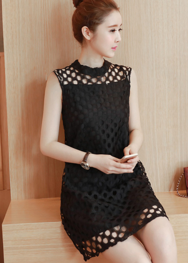 Đầm Ren Chữ A Tôn Dáng DN002