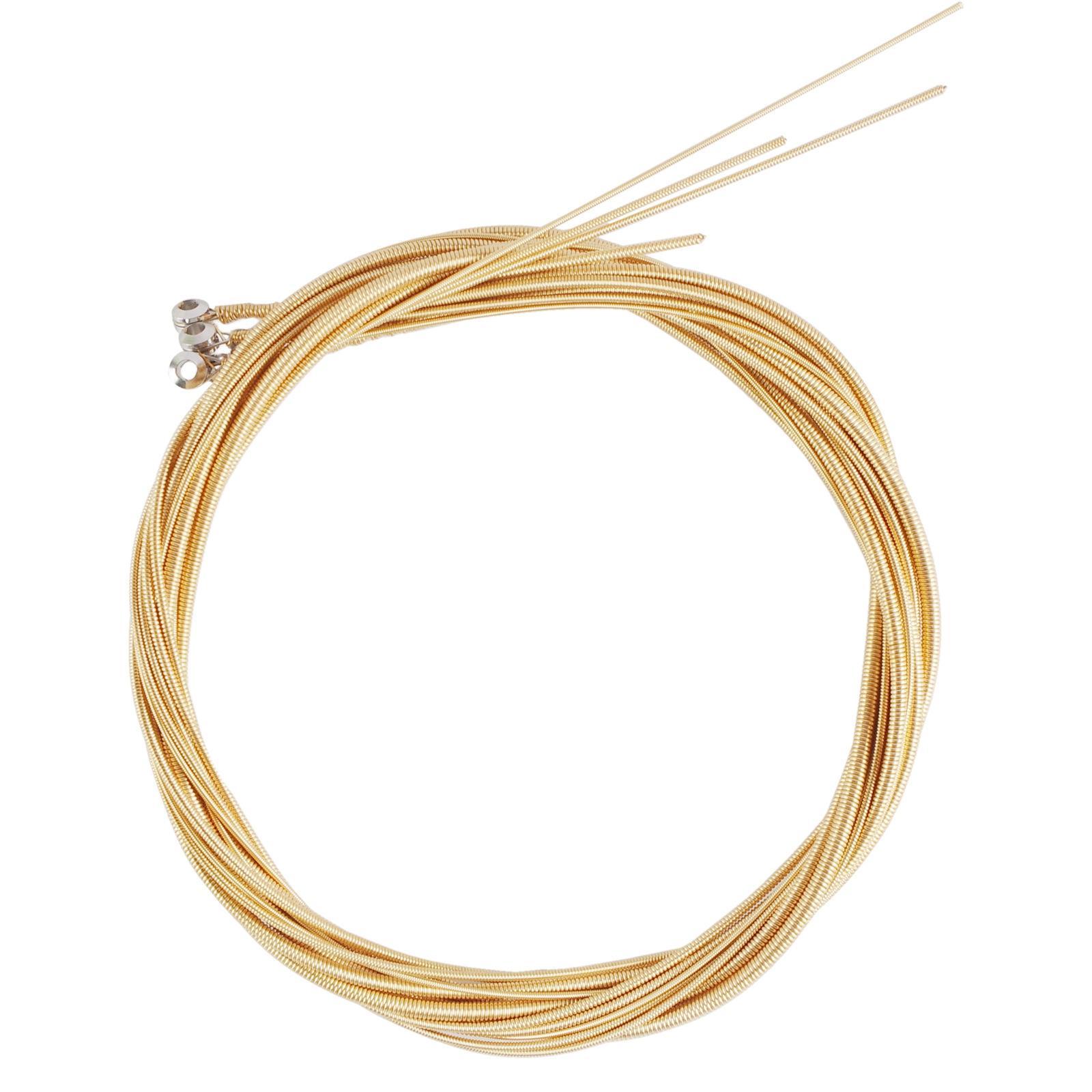 Acoustic Guitar Strings Replacement Bronze Guitar Strings for Acoustic Folk Guitar Accessory Beginners Performers