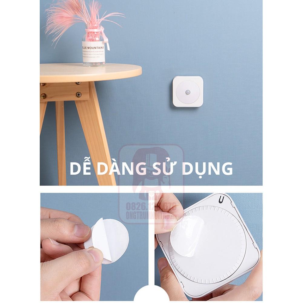 ĐÈN LED cảm ứng tự động pin sạc, nhỏ gọn tiện dụng, tự sáng khi có di chuyển