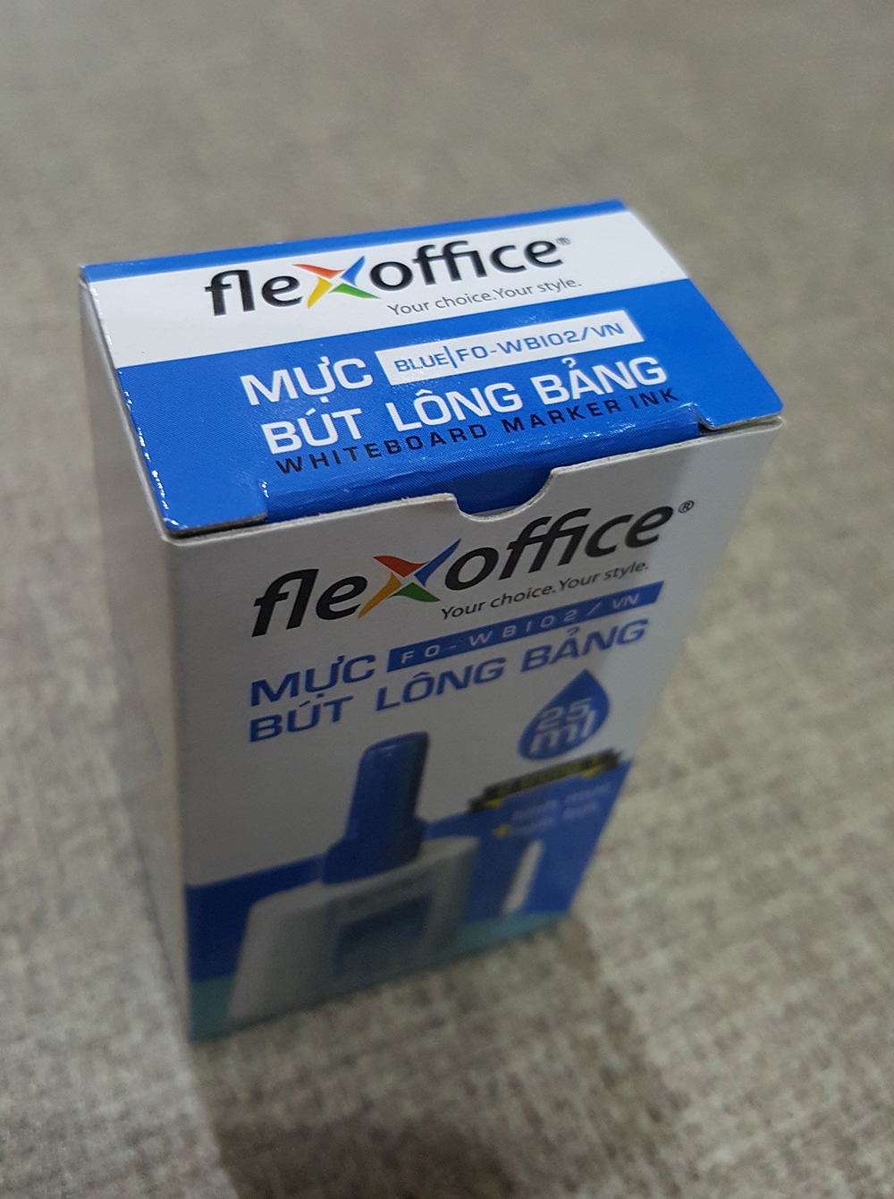 Mực Bút Lông Bảng Flexoffice FO-WBI02 25ml